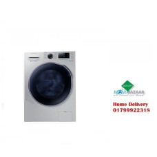 8 + 6 Kg WD80J6410AS Front Loading With Eco-Bubble, Grey
