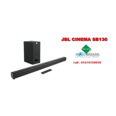 JBL SB130 Cinema 2.1 Channel Soundbar with Wired Subwoofer