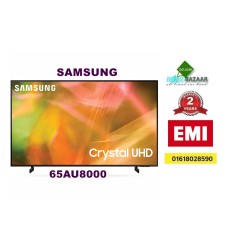 Samsung 65 inch AU8000 4k Crystal UHD Smart LED TV 