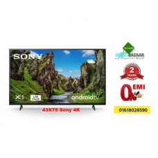 Sony Bravia KD-43X75 IN5 108 cm (43) 4K Ultra HD Smart Android LED TV