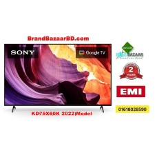 Sony X80K 75″ 4K HDR Google Smart LED TV