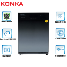 KONKA 10 KG Washing Machine XG100-8537DW4T Front Loading 100% Dry Inverter