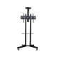 LED TV Mobile Cart for 32 to 65 Inches Interactive LED TV Trolley With Wheels Model: 1500