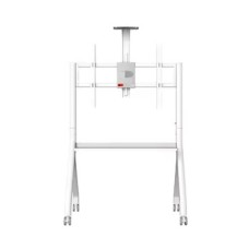 Mobile TV Cart With Wheel With Adjustable TV wall mount bracket for LED TV and Interactive Display