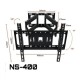 Full Moving Motion Swivel High Quality Wall Mount NS-400 TV Bracket For 26″-65″ Screens